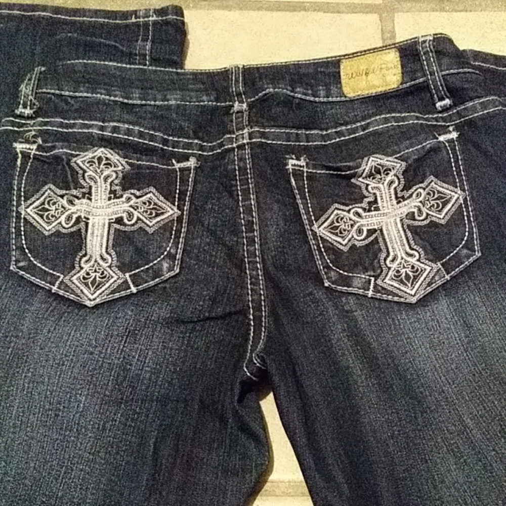 Bootcut long Jeans